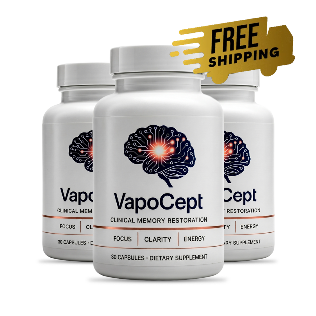 VapoCept 3-bottle 90-day pack with free shipping